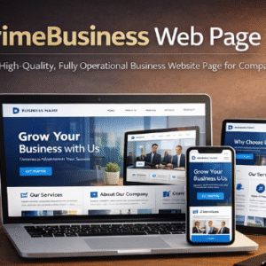 PrimeBusiness Web Page